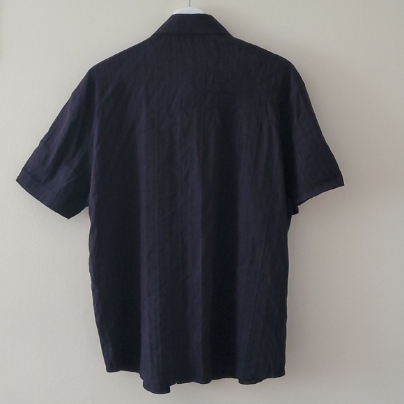 Guanto Shirt Short Sleeve XL Size Men Black - Picture 2 of 5